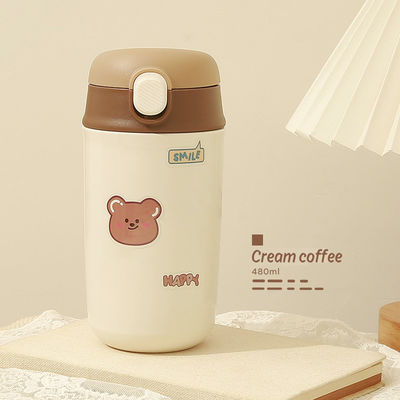 Der beliebteste 304 Edelstahl Kessel für Kinder 480ml Kapazität Vakuum Flaschen Thermosen