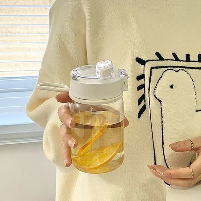 400 ml/600 ml undichtes Wasserflasche abnehmbares Siebdruckzeug für Outdoor-Sportarten