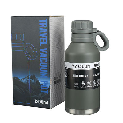 Verkauf 1200ml 1.2L Vakuumflasche Edelstahl isolierte Wasserflasche perfekt für alle