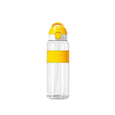 NP1080SA1 Custom Logo gedruckt Kinder Kawaii Sublimation Bpa frei klare Sportwasserflaschen mit Stroh