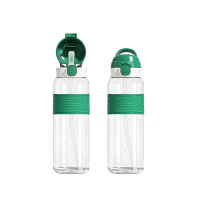 NP1080SA1 Custom Logo gedruckt Kinder Kawaii Sublimation Bpa frei klare Sportwasserflaschen mit Stroh