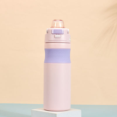 16oz 316 Edelstahlbecher mit Stroh Isoliert Vakuum Tumbler Becher Wasserflasche für Gym