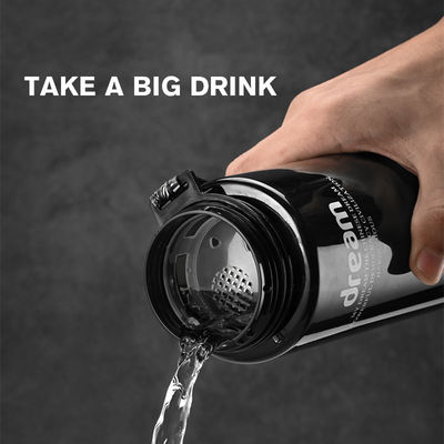 1000 ml umweltfreundliche BPA-freie Outdoor-Sportflaschen für Camping