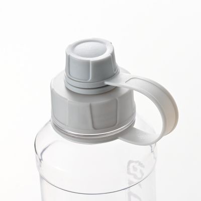 Durchsichtige Tasse 1000 ml Große Kapazität Kleine Mund Umweltschonende Trinkwasserflaschen