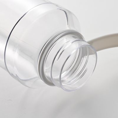 Durchsichtige Tasse 1000 ml Große Kapazität Kleine Mund Umweltschonende Trinkwasserflaschen