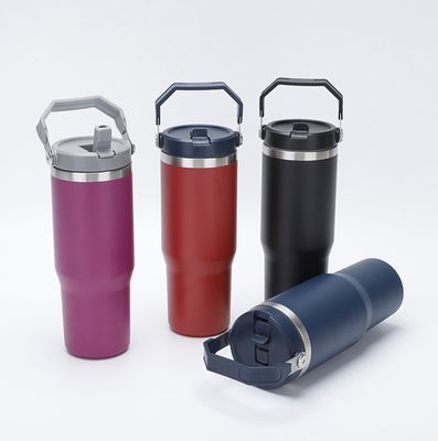 30oz Edelstahl Vakuum Isolierter Reisemug Tumbler hält Stunden lang kalt und warm