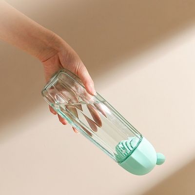 480 ml hochtemperaturbeständige Plastik-Trinkwasserflasche mit Teleskopgriff
