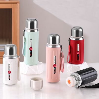 600 ml/800 ml Vakuumflaschen aus Edelstahl Akzeptabel OEM/ODM für Reisen Gym Fahrrad