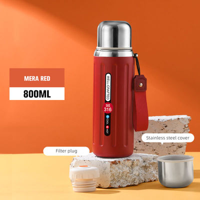 316 Portable Travel Cup aus Edelstahl mit 600 ml/800 ml Kapazität und individueller Farbe