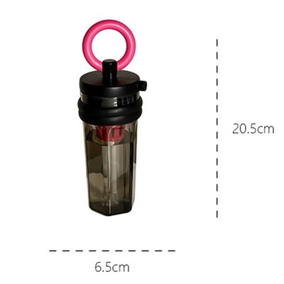 Attraktives Design 300g Wiederverwendbarer Eiskaffee Smoothie Cup für Outdoor-Aktivitäten TOUR