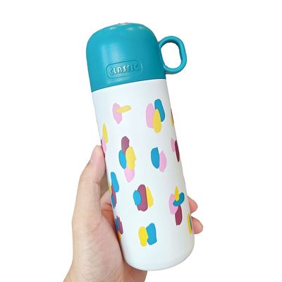 500 ml aus Edelstahl isolierte Thermosbecher mit individuellem Muster und Logo akzeptiert