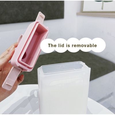 Anwendbares Siedendes Wasser 450 ml Flat Square Outdoor Sport Plastikwasserbecher mit Griff