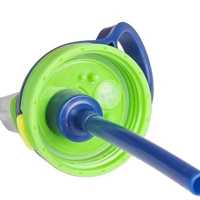 Custom Printing Logo BPA-frei für Kinder Plastik-Wasserflasche 500ml mit Stroh und Spritzer