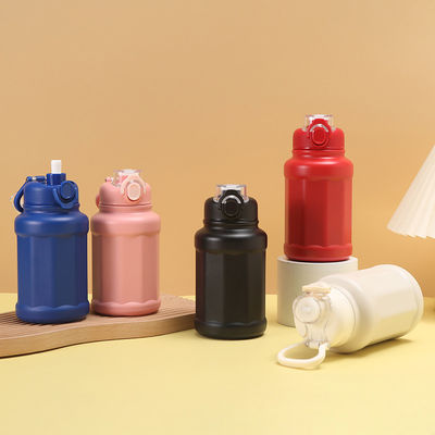 Doppelwandige isolierte Sportflasche aus Edelstahl für umweltfreundliche Campingplätze