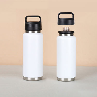 Edelstahl Vakuum Flasche Custom Logo Lebensmittelqualität Breiter Mund 18oz 26oz 36oz