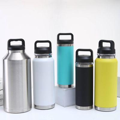 18 oz 26 oz 36 oz Custom Printed Logo Edelstahl Wasserflasche mit Abdeckung Probe