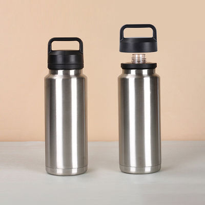 18 oz 26 oz 36 oz Custom Printed Logo Edelstahl Wasserflasche mit Abdeckung Probe