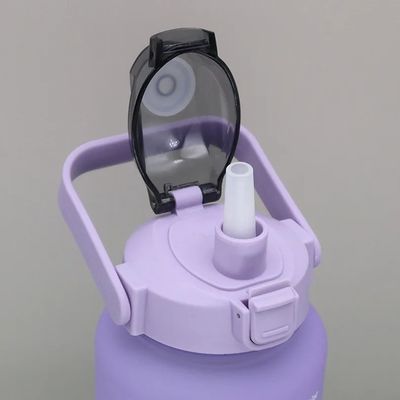 Getränke 2L tragbare Plastikflasche mit Zeitmarker und Schrägfarbe