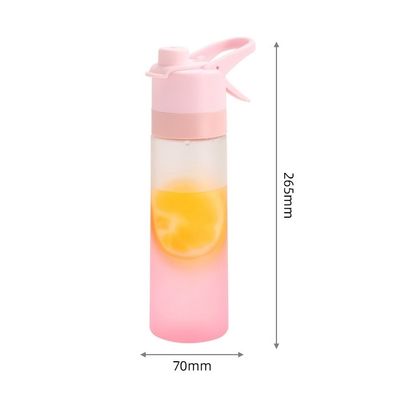 Portable 650ml Spray Trinkbecher für Fahrräder aus nachhaltigem Kunststoff