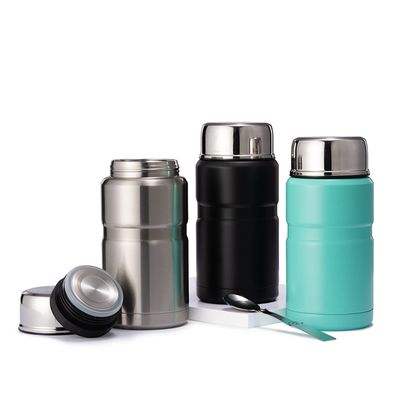 Custom Logo Edelstahl Vakuumthermos für Doppelwand Isolierte Bento Lunch Box Set