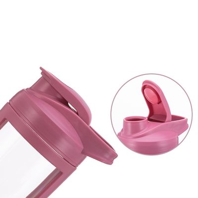 Ausgestattete Korrosionsschutzbeschichtung 650ml Gym Shaker Flasche für Kunststoff Fitness Wasserflasche