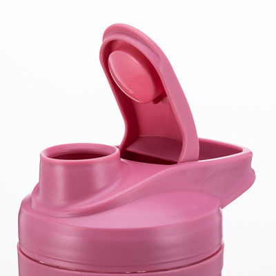 Ausgestattete Korrosionsschutzbeschichtung 650ml Gym Shaker Flasche für Kunststoff Fitness Wasserflasche