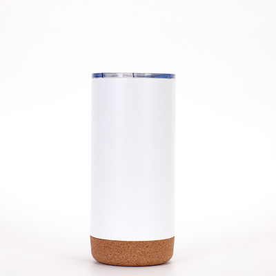 0.5KG Weiß Schwarz Doppelwand Vakuum Isolierter Kaffeetasse aus Edelstahl mit Deckel