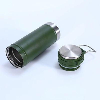 Straight Cup 750ml Doppelwand-Edelstahl-Vakuumflasche mit mehreren Farboptionen