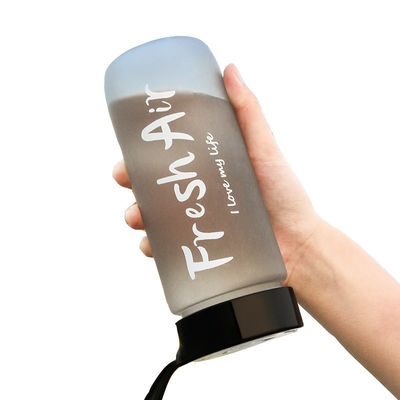 Vorrätig 600 ml tragbare Frostwasserflasche für Reisen und Sport
