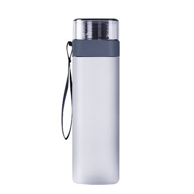 Fitnessstudio Große Kapazität PC Sportbecher Tragbarer BPA-freier Quadratförmiger gefrorener Plastik-Wasserflasche