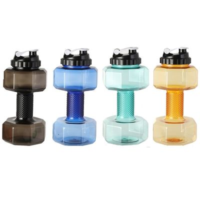 2.2L Dumbbell-Wasserflasche für Fitnessübungen
