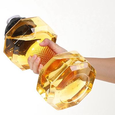 2.2L Dumbbell-Wasserflasche für Fitnessübungen