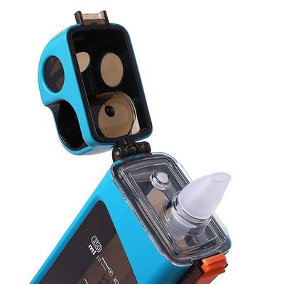 Wärmedämmung Keine Portable 350ml Bpa-freie Plastikflasche in quadratischer Form mit Handseil
