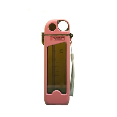Beliebte Quadrat-Form Outdoor-Reise Wasserflasche 350ml Kapazität auf Lager und BPA-frei
