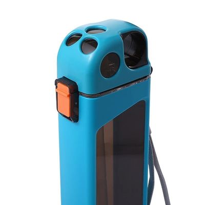Beliebte Quadrat-Form Outdoor-Reise Wasserflasche 350ml Kapazität auf Lager und BPA-frei