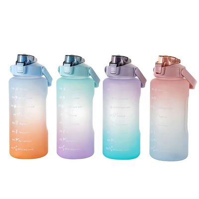 2023 Motivationsflasche 2L BPA für Sport und Outdoor-Aktivitäten