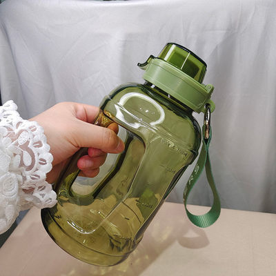 1200 ml Bpa kostenlose, breitmalige, motivierende Plastik-Wasserflasche für Ihre Küche