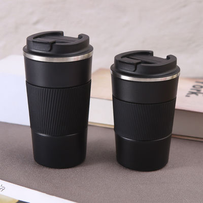 Edelstahl-Wasserbecher mit Schraubdeckel 380 ml 510 ml Custom Logo Breitmunde Kaffeetasse