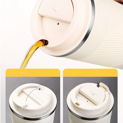 Tragbare 380 ml 510 ml Vakuum isolierte Schüssel aus Edelstahl Thermosflasche mit Deckel