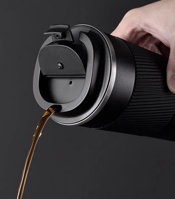 380ML 304 Edelstahl Thermos Vakuumflasche Farbiges Custom Logo Reise Kaffeebecher Wiederverwendbare Flasche