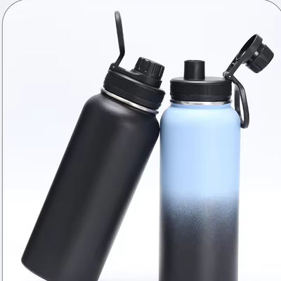 304 Edelstahl Sportflasche Große Kapazität Thermosbecher mit Griff und benutzerdefiniertes Logo