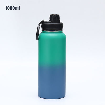 304 Edelstahl Sportflasche Große Kapazität Thermosbecher mit Griff und benutzerdefiniertes Logo