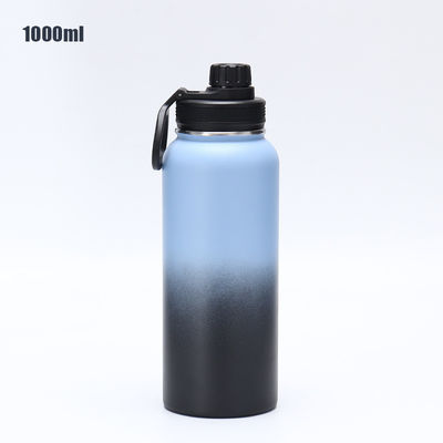 304 Edelstahl Sportflasche Große Kapazität Thermosbecher mit Griff und benutzerdefiniertes Logo