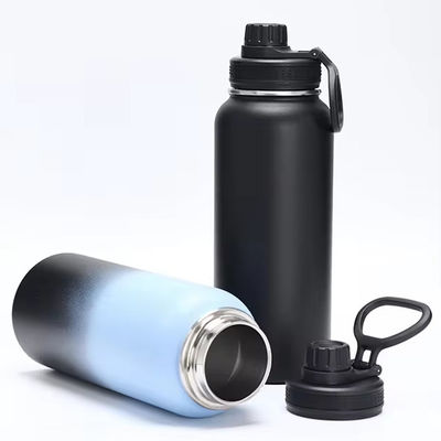 Gerade Tasse 32oz Edelstahl Vakuum Isolierte Flasche Doppelwand mit individuellem Logo