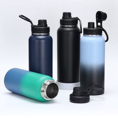 Gerade Tasse 32oz Edelstahl Vakuum Isolierte Flasche Doppelwand mit individuellem Logo