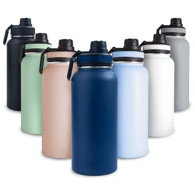 Vakuumflaschen Thermosen 32OZ benutzerdefiniertes Logo Edelstahl Doppelwand Thermosflasche