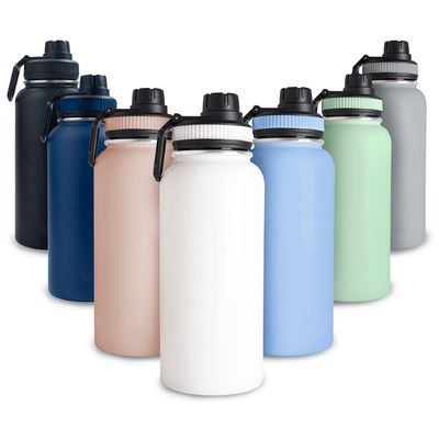 Vakuumflaschen Thermosen 32OZ benutzerdefiniertes Logo Edelstahl Doppelwand Thermosflasche