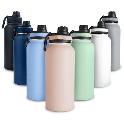 Vakuumflaschen Thermosen 32OZ benutzerdefiniertes Logo Edelstahl Doppelwand Thermosflasche