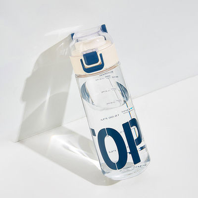 Fitness-Enthusiasten eigene Plastikflasche mit 2 Deckeln und Kappe