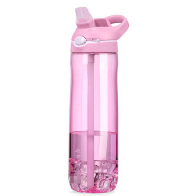750ml / 25oz Flasche mit rosa Tritan Wasser eine nachhaltige Wahl für Fitness-Enthusiasten
